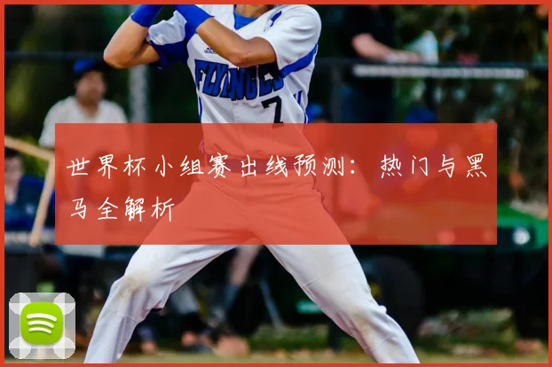 世界杯小组赛出线预测:热门与黑马全解析