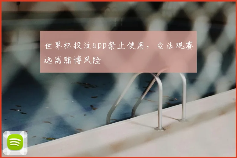 世界杯投注app禁止使用,合法观赛远离赌博风险